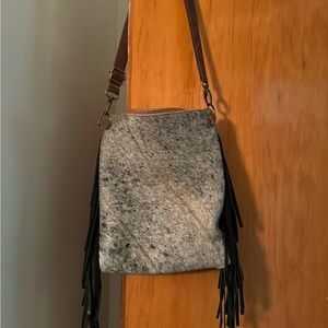 Hair on Hide Crossbody Bag